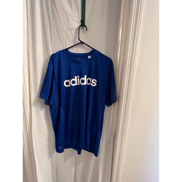 ADIDAS Royal Blue T Shirt Size Xl - Picture 1 of 3